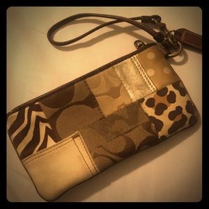 Coach Wrist wallet .$40 obo